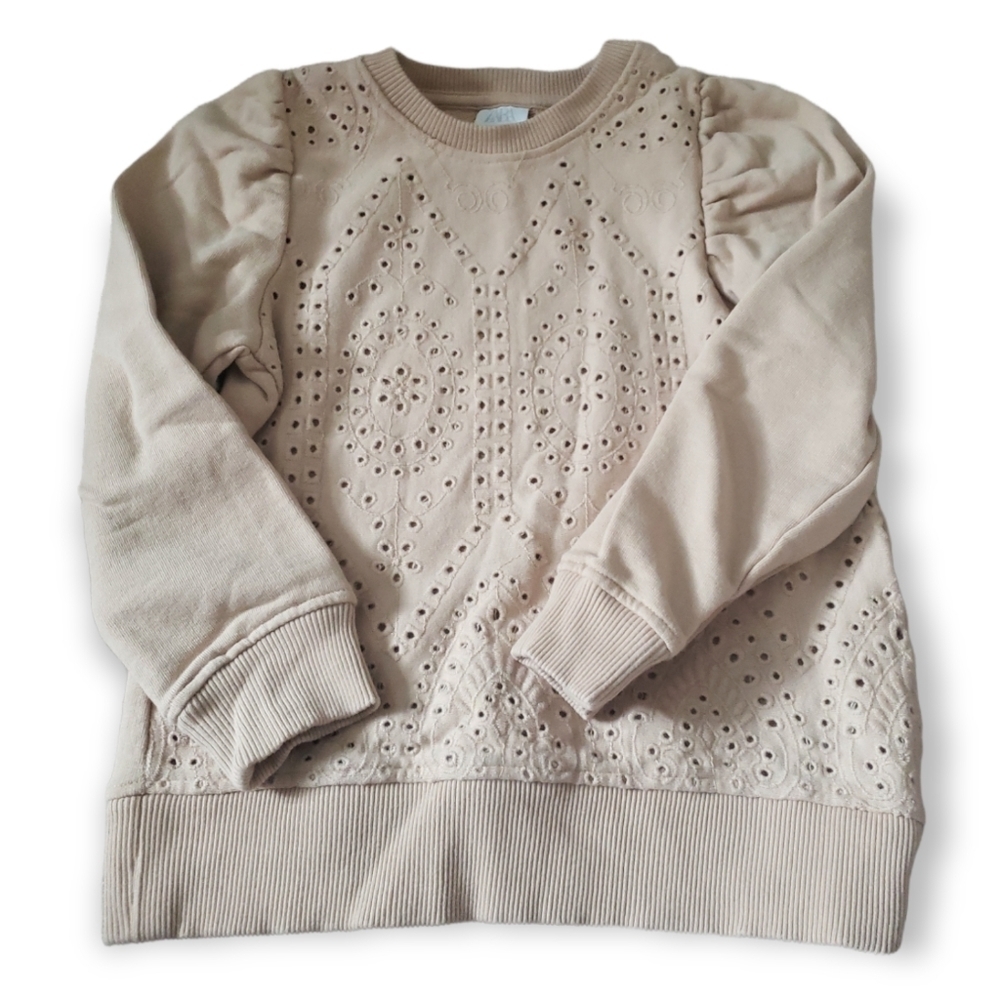 Zara size 6 girls sweatshirt